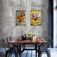 thumbnail image 4 of Vintage Retro Tin Sign Movie Series - Moulin Rouge & Tarantula, Aesthetic Metal Poster - Of Course I Can & Red Wine cup, Funny Metal Painting Poster Wall Decor for Garage Cafe Bar Bedroom Room, 4 of 7