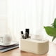 thumbnail image 4 of Dispensador de pañuelos multifuncional con resorte, ideal para el hogar y la oficina, diseño elegante para sala de estar y baño, sistema de elevación fácil para acceder al papel, tamaño compacto que, 4 of 6