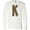 AA-White, variant on Leopard Print Letter K Long Sleeve T-Shirt