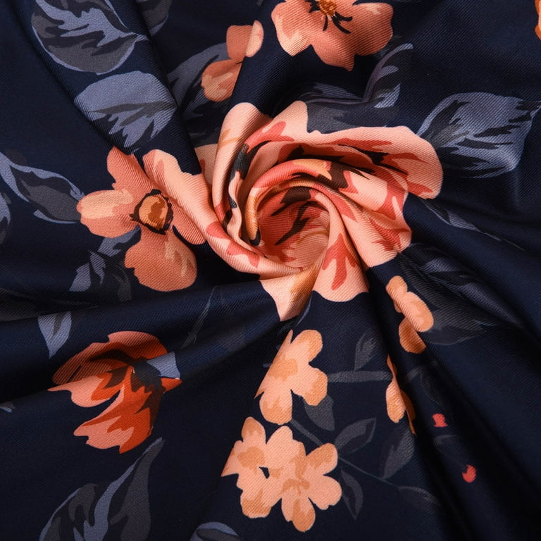 Women summer long floral print pattern dark blue rompers straight halter jumpsuit Women summer long floral print pattern dark blue rompers straight halter jumpsuit