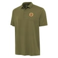 thumbnail image 2 of Men's Antigua Olive Boston Bruins Reprocess Polo, 2 of 3