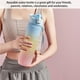 thumbnail image 5 of Botella De Agua Deportiva Botella De Boca Ancha De Gran Capacidad Con Escala Botella De Agua Sellada Reutilizable Para Hombre Mujer Niñas Niños Oficina En El Hogar Al Aire Libre Minnieouse HA027850-03, 5 of 7