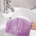 thumbnail image 3 of Puomue 6 Pack Microfiber Glass Cleaning Cloth, 16 Inch X 16 Inch, Lint Free Quickly Clean Window, Glasses, Windshields, Mirrors, and Stainless Steel, Pink, 3 of 7