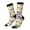 3 Black, variant on Snake Pattern Sport Socks for Women and Men Crew Socks Sporty Calf Socks Casual Socks