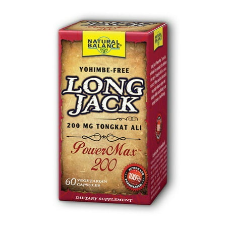 Jack Long Power Max 200 Natural Balance 60 Caps