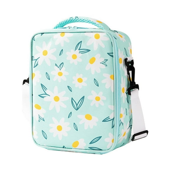 Convenient Oxford Lunch Bags Portable for Office Student Insulated Lunch Bags for Men Women Breakfast Box,D