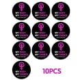 thumbnail image 1 of Mon Corps Mon Choix Droits des Femmes Autocollants Femelles Autocollants Utérus pro Choix 10 Pcs, 1 of 4