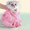 thumbnail image 3 of Sac de Bain Multifonctionnel Réglable pour Toilettage de Chat, Conteneur de Douche Respirant pour Animaux de Compagnie pour Lavage Sûr et Soin des Ongles, 3 of 3