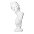 thumbnail image 2 of Nordic Style Character Figurine Bust Statue Craft Ornament for Desktop Living Room OfficeWhite, 2 of 14