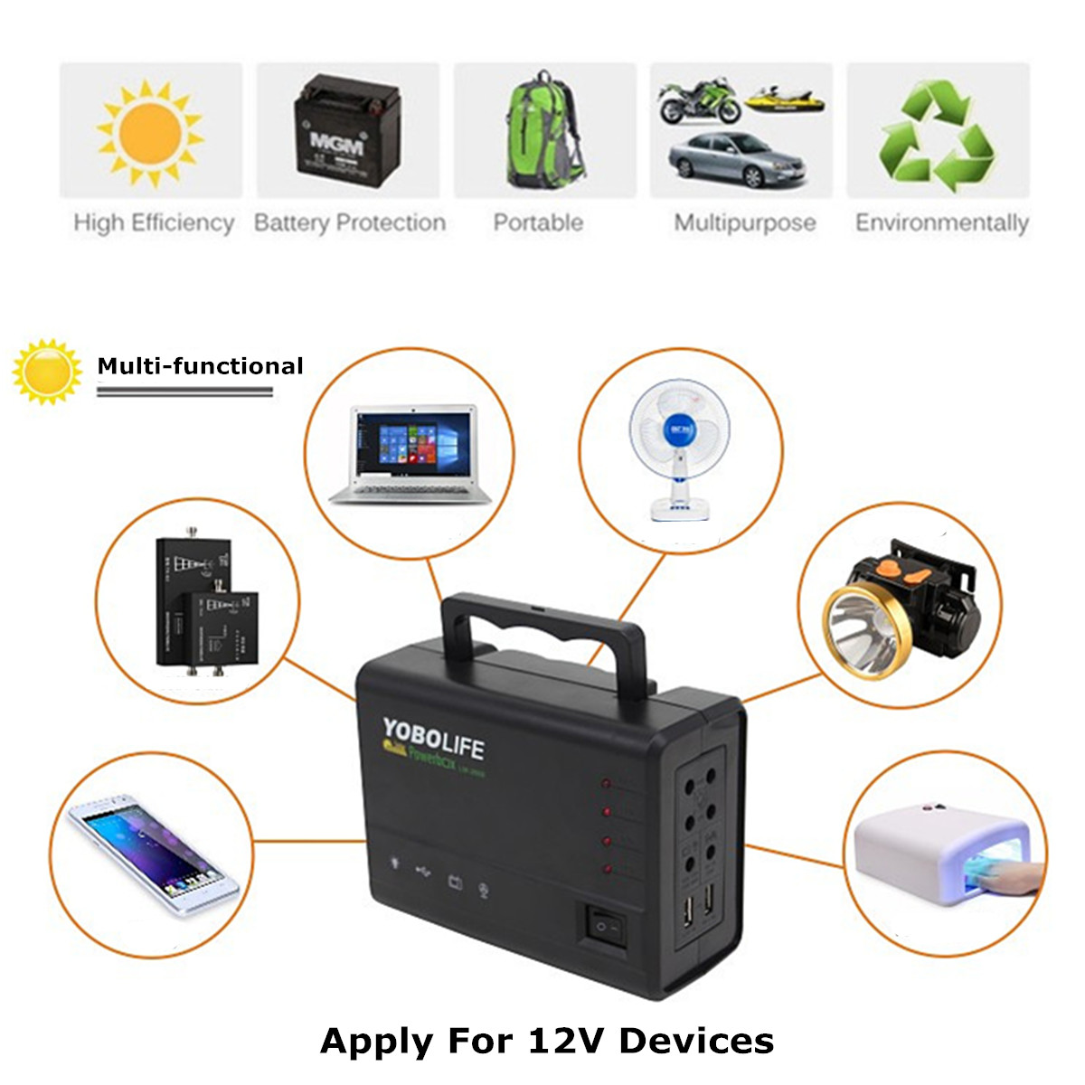 Fiaoen 60W 18//12//9//6 // 5V Dual-USB-Solarpanel Geeignet F/ür Wohnmobile Mit Krokodilklemmenadapter Wohnwagen Zum Laden Der Autobatterie Tragbares Solarnetzteil Motorr/äder Boote Usw. Wohnmobile