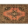 thumbnail image 1 of Ahgly Company Indoor Rectangle Medallion Brown Traditional Area Rugs, 4' x 6', 1 of 4