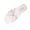 White, variant on Taqqpue Womens Flat Sandals Open Toe Dressy Summer Sandals Plus-Size Strappy Sandals Comfortable Casual Slip on Leather Slides Sandals for women