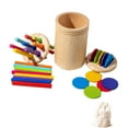 thumbnail image 2 of Tachiuwa Color Shape Sorting Box Colorful Game for Boys Girls Children 3 4 5 Year Old D, 2 of 9