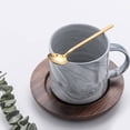 thumbnail image 3 of BESTYASH Set of 4 Round Coffee Spoons, Cute Dessert and Hot Chocolate Stirring Spoons for Kitchen and Cafe Use, 3 of 8