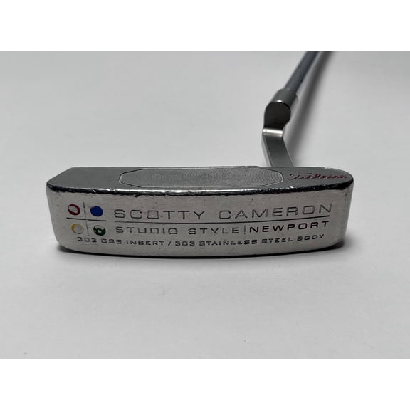 Pre-Owned Scotty Cameron Studio Style Newport Putter 35.5" Mens RH