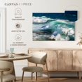 thumbnail image 4 of Elephant Stock Sea Glass Shore Wall Art - Horizontal Canvas Wall Art - Living Room Wall Decor - Beach Canvas - Blue And Gray Decor By Norman Wyatt Jr. - 24" x 16", 4 of 4