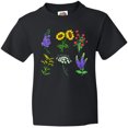 thumbnail image 3 of Inktastic Group of Beautiful Wildflowers Youth T-Shirt, 3 of 5