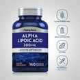 thumbnail image 3 of Alpha Lipoic Acid 300mg | Plus Biotin Optimizer | 160 Capsules for Men and Women | by Piping Rock, 3 of 7