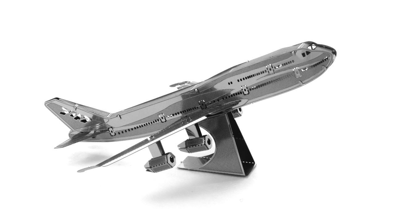 Metal Earth Boeing 747 Aeroplane 3d Model Kit for sale online 