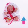 thumbnail image 4 of Muñeca de bo de plástico Sunnimix Juguete de huevo cumpleaños Muñecas para bebés durmientes, 4 of 8