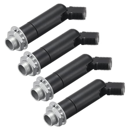 

Uxcell Sloped Ceiling Adapter 180/355 Degree Swivel for Chandelier Light Black 4 Pack