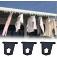 thumbnail image 5 of 12 Uds gancho para abrigos RV colgador de ropa para coche percha para toldo de coche ganchos colgantes perchas para toldos percha de ropa plegable, 5 of 5