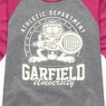 thumbnail image 3 of Garfield - Tennis - Toddler & Youth Girls Raglan Graphic T-Shirt, 3 of 5