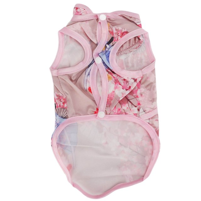 Cheongsam Para Mascotas Pequeñas, Cómodo Vestido Qipao Para Mascotas Pequeñas Con Puños De Gran Tamaño Transpirable Para Cachorros Para Fiestas De Vacaciones Para La Vida ANGGREK S