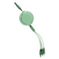 thumbnail image 4 of Cable retráctil USB, Cable de carga USB 3 en 1 Cable cargador multi USB Cable de carga retráctil probado profesionalmente, 4 of 8