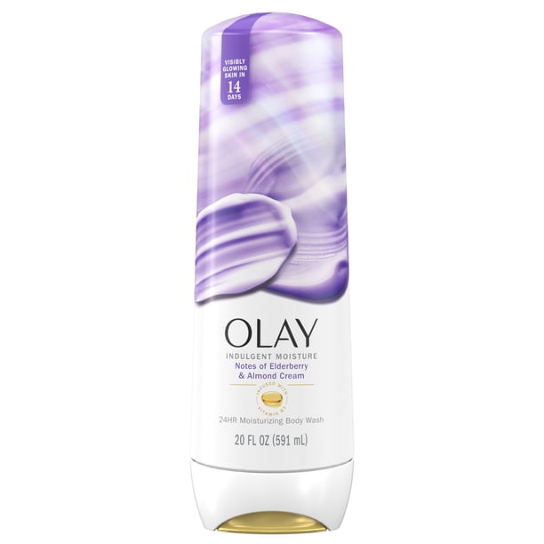 Gel de baño Olay Indulgent Moisture para mujer con vitamina B3, 600 ml