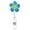 Style#G, variant on Visland 4PCS Creative Plumeria Flower Nurse Retractable Badge Reel Clip Student ID Card Holder Christmas Gifts Hospital Office School Supplies