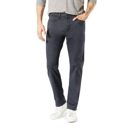 Dockers Men's Slim Fit Jean Cut All Seasons Tech Pants, Steelhead, 33 ...