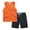 A67-Orange, variant on Toddler Boy Outfits Clothes Children's Summer Tropical Printed Short Sleeve Training 1t 2t 3t 4t 5t 6t New Born for Twins Kids Casual 2-Piece Set Gibobby(7-8 Years,Green)