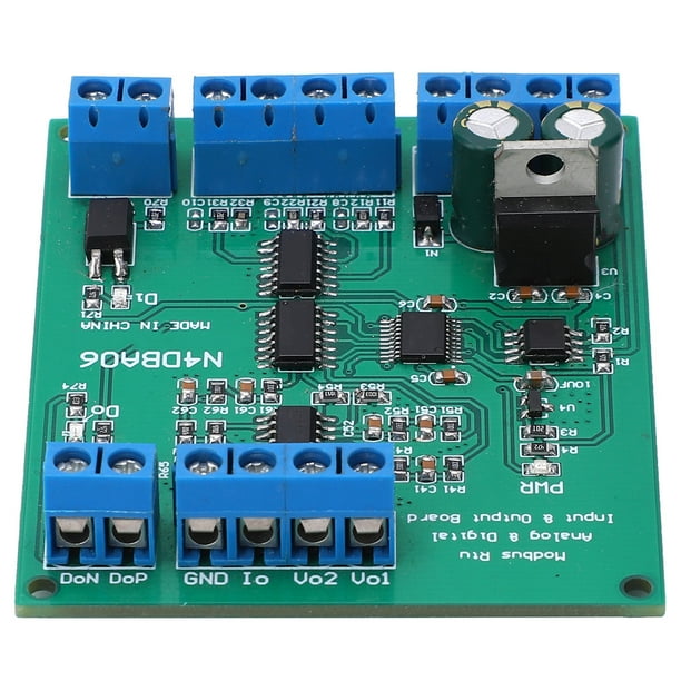 Módulo analógico-digital, módulo analógico-digital RS485, módulo de 8 DB, placa de E/S de grado profesional