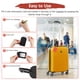 thumbnail image 5 of Etiquetas de Equipaje Uxcell para Maletas [4PCS] - Etiqueta de Bolsa con Cubierta de Privacidad Segura y Hebilla Ajustable - [Rojo - Cuero PU], 5 of 7