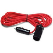 RoadPro EXT CORD 12FT 12V W C/L PLUGS 18GA