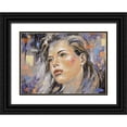thumbnail image 1 of Chodyukov, Aleksander 14x11 Black Ornate Wood Framed with Double Matting Museum Art Print Titled - Dreaming Girl, 1 of 4