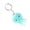 Blue, variant on Anime Ornament Keychain for Backpack Glowing and Sound Jellyfish Pendant Keyring Octopus Toy Keychain Cartoon Jewelry