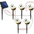 thumbnail image 6 of Vrorvz 5 Pack Halloween Ghost Lights Outdoor Decorations for Yard Garden Solar Powered Ip55 Waterproof Easy Setup Storage Suit for Festive Patio Decor 10.2in Black, 6 of 9