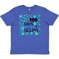 thumbnail image 3 of Inktastic 100 Days of School Stars in Blue Youth T-Shirt, 3 of 5