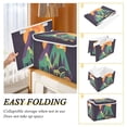 thumbnail image 2 of Yayeee Collapsible Cube Storage Bin with Lid Fabric Closet Decorative Basket with Handles, Abstract Animals, 2 of 7