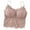 Khaki, variant on Darzheoy Wire-Free Bra for Women Fashion Lace Beauty Back Solid Strap Wrap Hollow Out Bra Underwear Womens Bra One Size