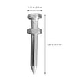 thumbnail image 2 of BESTYASH 26Ud Clavos De Aireador Para De Césped En Metal Resistentes Y Prácticos, 2 of 8