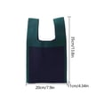 thumbnail image 4 of Bolsos Bolsos de playa para mujer, bolsos de mano tejidos transpirables para mujer, bolsos de mano portátiles manuales para fiestas, 4 of 4