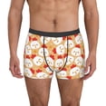 thumbnail image 2 of Goofa Cartoon Chicken Printed Men's Boxer Briefs Underwear, Moisture-Wicking Underwear, Trunk,Soft and Breathable Cotton Underwear-, 2 of 9