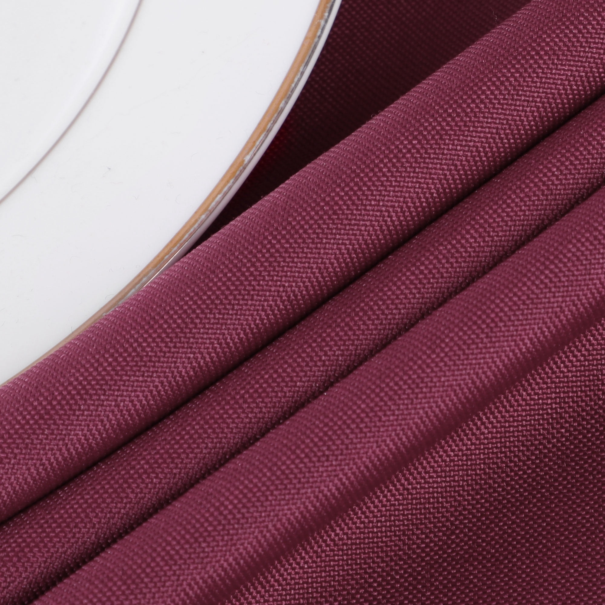 Unique Bargains Tablecloth Washable Polyester Table Protector Burgundy 83" x 59"
