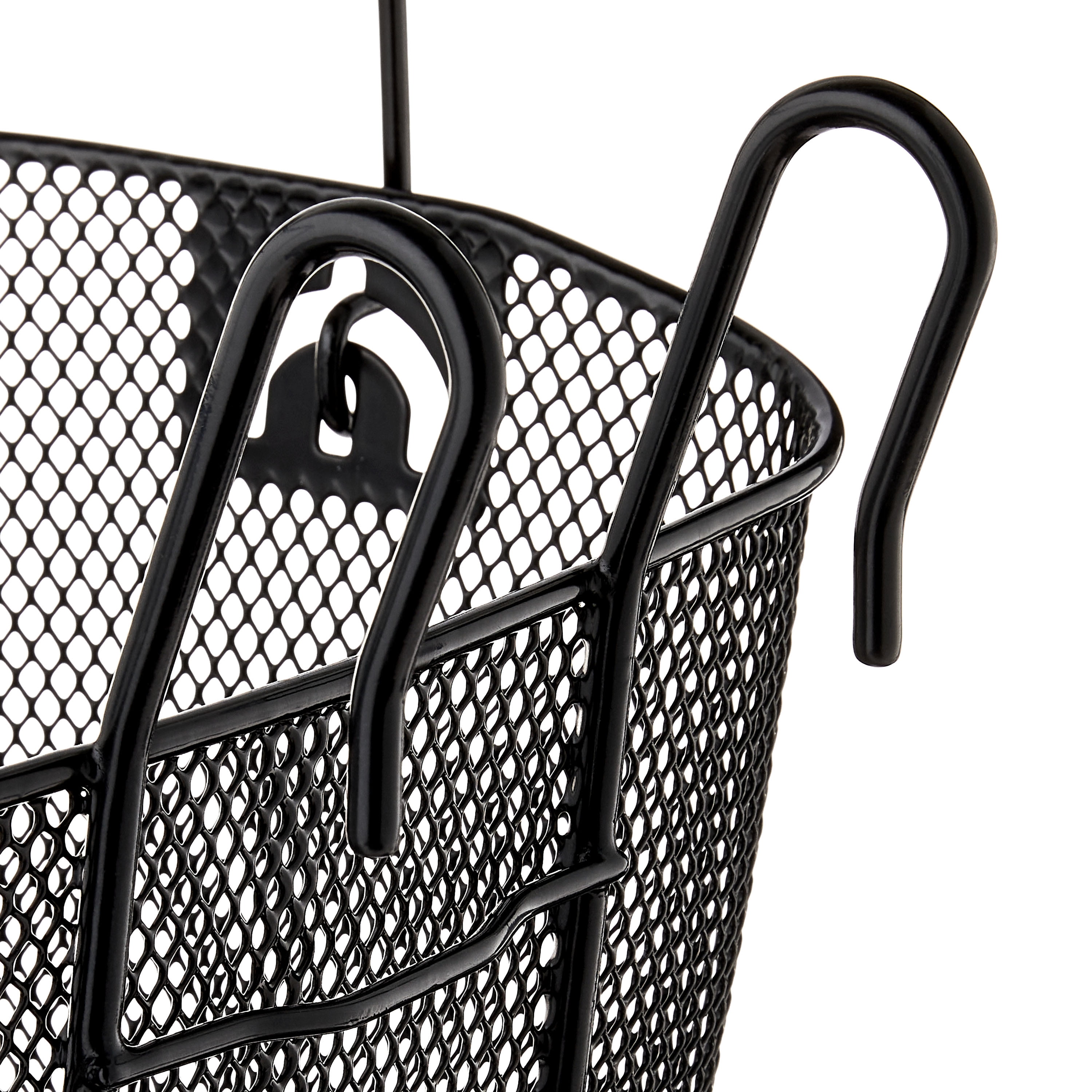 Concord Metal Bicycle Basket, Black