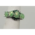 thumbnail image 2 of Size 5, Green Fire Opal Topaz Ring, 2 of 6