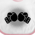 thumbnail image 4 of Inktastic Boxing Gloves Sports Boys or Girls Baby Bib, 4 of 4