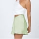 thumbnail image 5 of Falda de viaje temperamental con cremallera en el ombligo recortada de color sólido sexy de moda informal para mujer Wmkox8yi  FGJ1761, 5 of 7